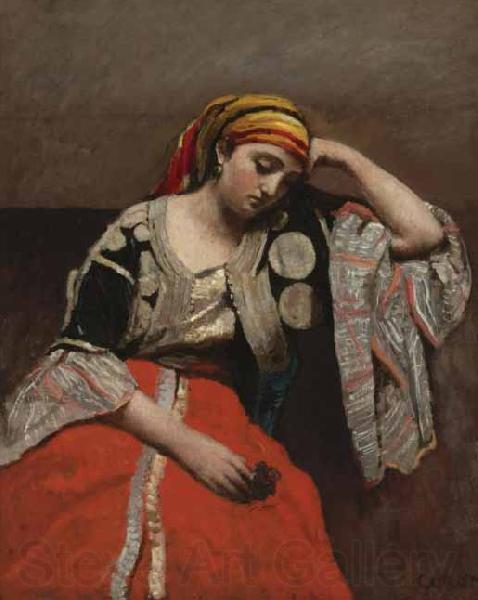 Jean Baptiste Camille  Corot Juive dAlger